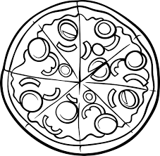 Download and print these of pizza coloring pages for free. Pizza Coloring Page Printable