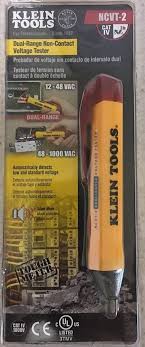The expanded sensitivity range of. New Sealed Klein Tools Dual Range Non Contact Voltage Tester Ncvt 2 Klein Tools Tester Tools For Sale