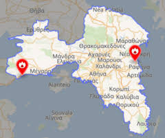 Ta mapa pokaże, gdzie jest pożar. Pozary Lasow W Grecji 2018 Wikipedia Wolna Encyklopedia