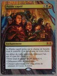Captive audience definition at dictionary.com, a free online dictionary with pronunciation, synonyms for example, it's a required course and, knowing he has a captive audience, the professor rambles. Mtg Captive Audience 401902023 Cardmarket