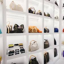 Hang purses in the closet using shower curtain rings. Closet Purse Storage B4b8f7