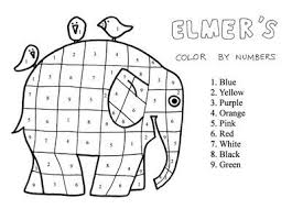Lines Across Elmer The Patchwork Elephant Coloring Page Elephant Coloring Page Elmer The Elephants Elmer