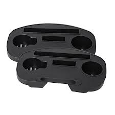 Strings are in good shape Coismo Large Utility Tray Clip On Chair Side Table Cup Holder For Zero Gravity Chairs Set Of 2 Buy Online In Cayman Islands At Cayman Desertcart Com Productid 50267524