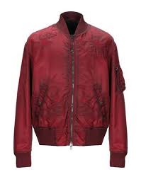 Black And Gold Jacket Bomber In Maroon Diesel Black Gold Gold Jacket Black