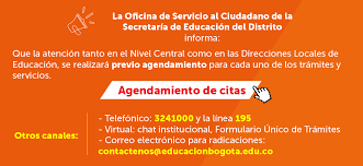 ➨ instructivo y manual de uso del correo institucional ministerio de educación. Secretaria De Educacion De Bogota On Twitter Con El Fin De Evitar Los Desplazamientos Y Aglomeraciones En Puntos De Atencion Y Disminuir Los Riesgos Que Ello Implica La Oficina De Servicio Al
