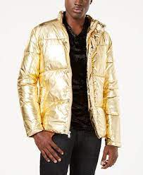 Inc International Concepts I N C Men S Metallic Puffer Jacket Created For Macy S Coats Jackets Men Macy S Mens Jackets Jackets Macys Fashion