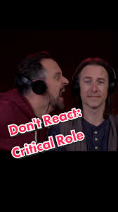 Laudna (@Marisha Ray641) gives Dorian (@Robbie Daymond) a fun-scary pr...