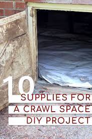 Crawl Space Diy Project Crawl Space Door Crawlspace Crawl Space Encapsulation