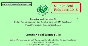 We did not find results for: Salinan Soal Asli Seleksi Penerimaan Mahasiswa Baru Politeknik Kesehatan Negeri Tahun 2018 Ruang Para Bintang Berbagi Informasi Tentang Ptn Dan Pembahasan Soal Soal