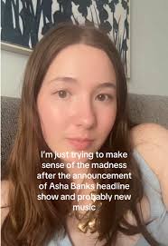 Asha Banks at British Fashin Voge