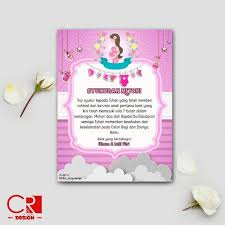 Contoh kartu ucapan aqiqah berwarna versi ms word. Cetak Kartu Ucapan Ulang Tahun Tedhak Siten 7bulanan Shopee Indonesia