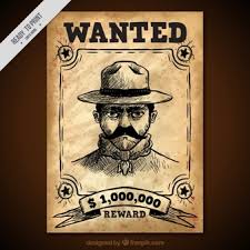 Poster buronan franky, menggambarkan franky shogun. Wanted Poster Images Free Vectors Stock Photos Psd