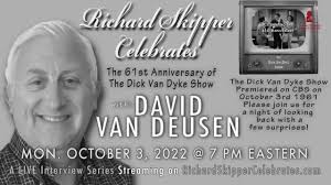 Richard Skipper Celebrates the 61st Anniversary of the Dick Van Dyke Show  with David Van Deusen