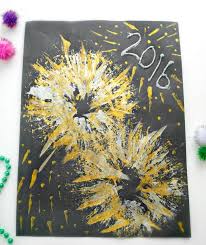 New Year S Eve Fireworks Craft With Images New Year S Eve Crafts Fireworks Craft Fireworks Craft For Kids