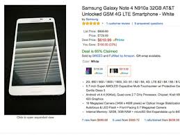 How to install twrp & root samsung galaxy note 4 on android 6.0.1. Lightning Deal Unlocked At T Galaxy Note 4 For 620 Update Deal Completed