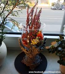 Herbstdeko Mit Erika Fette Henne Moos Kastanien Physalis Und Hortensien Physalis Herbstdeko Dekoration