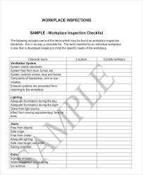 Download free checklist templates for excel. Free 25 Inspection Checklist Examples Samples In Pdf Word Pages Google Docs Examples