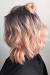 Brown Shoulder Length Dyed Hair