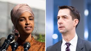 A member of the republican party, cotton has served in the senate since january 3, 2015. Ilhan Omar Mocked Tom Cotton For Glorifying Pilgrims And Fearing Actual History Teen Vogue
