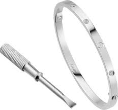 Pin By An Nguyen On Jewelry In 2020 Cartier Love Bracelet Diamond Cartier Love Bracelet Silver Cartier Bracelet