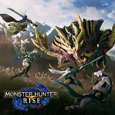 The cool monster hunter saves the damsel in distress and works together with a famous female celebrity as well as a rich man's son in order to fight against the monsters. Monster Hunter Rise Original Soundtrack Mini Album Music Sakuraost