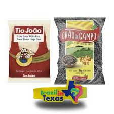 Amazon.com: Arroz Branco Brasileiro Tio João 31.99 oz | Tío de arroz blanco  brasileño John + Feijao Preto Brasileiro para feijoada Grao de Campo 2.2 ...