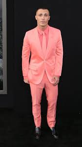 Mens suits if you are looking for mens suits, then consider a reputable company with 99 years of experience in providing good suits for men. San Andreas Los Angeles Premiere Pink Suit Men Mens Trendy Outfits Suits