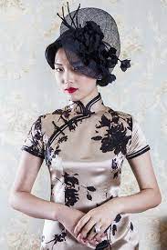 1930 Shanghai Shanghai Girls Shanghai Fashion Red Chinese Dress