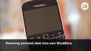 The device prompts you to type blackberry, which wipes the device. Tabula Rasa How To Wipe The Data From Your Blackberry Device Removing All Personal Information Crackberry