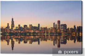 Maybe you would like to learn more about one of these? Leinwandbild Chicago Skyline Pixers Wir Leben Um Zu Verandern