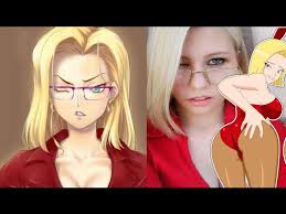 ANDROID # 18 SEXY - the best Cosplay تأثيري - YouTube