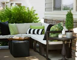 Outdoor folding square coffee/side table acacia wo. Diy Outdoor Furniture Ana White Sectional Plans Indoor Shannon