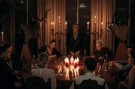 With samara weaving, adam brody, mark o'brien, henry czerny. Cine 5 Ready Or Not