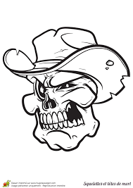 coloriage squelettes tetes de mort cow boy pokemon mew gratuit