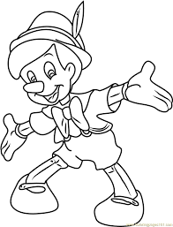 Take a look at our many other coloring pages. Pinocchio Smiling Coloring Page For Kids Free Pinocchio Printable Coloring Pages Online For Kids Coloringpages101 Com Coloring Pages For Kids