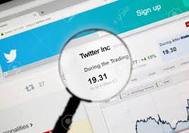 Montreal Canada March 3 2016 Twtr Twitter Stock Market