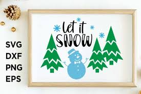 Si vous pensez qu'une vidéo n'appartient pas à un topic, merci de nous la signaler. Let It Snow Svg Graphic By Designtwits Creative Fabrica