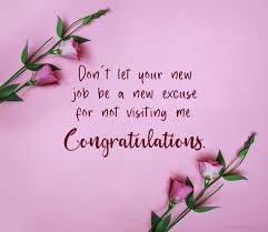 I hope this new part of your life will be full of positivity and you will learn lots of new things that will there are plenty of best wish messages for new job to husband here to make your celebration colorful. Funny New Job Wishes And Messages Wishesmsg