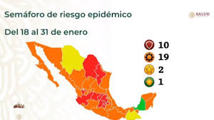 Últimas noticias, fotos, y videos de semáforo epidemiológico las encuentras en el comercio. Semaforo Covid 19 10 Estados Se Quedan En Rojo Y Solo Campeche Sigue En Verde