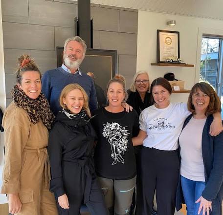 Sam - In The Clubhouse - a very special visit from the woman who  continually inspires us all (and the latest to receive a duck named in her  honour) @kylieminogue with her