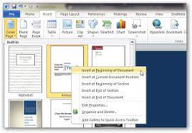 Deleting a page in word the absolutely quickest way to get rid of a content page in word is to select the content on that page and press the backspace key (delete on mac). How To Create A Custom Cover In Microsoft Word 2010 Programmer Sought