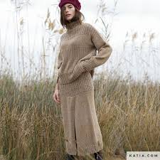 Maybe you would like to learn more about one of these? Set Woman Autumn Winter Models Patterns Katia Com