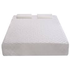 A twin size mattress will measure 38 by 75 inches. Gymax Twin Size 10 Inch Memory Foam Mattress Pad With 2 Contoured Pillow Walmart Com Walmart Com