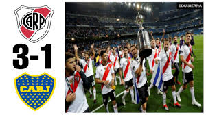 Il santiago bernabeu ha 5.000 saranno venduti dal boca juniors, altri 5.000 dal river plate, 50.000 dal real madrid online (in. River Plate Vs Boca Juniors 3 1 Resumen Final Copa Libertadores 2018 09 12 2018 Youtube