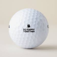 An amateur golfer is one who addresses the ball twice … once before swinging, and once again, after swinging. So Happy Together Golf Balls Zazzle Com Golf Ball Golf Humor Golf