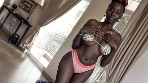 Gorgeous African Model Tricked into Hardcore Sex at Bikini Photoshoot