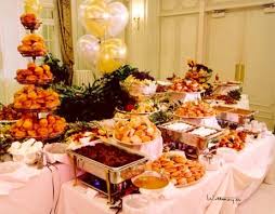 While rustic style can be taken in a number of directions, from french country to log cabin, reclaimed woods and metals are a must. Buffet Catering Food Displays Buffet Food Food Displays