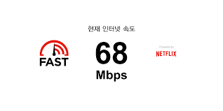 다양한 포맷의 영상과 소리 지원. ì¸í„°ë„· ì†ë„ í…ŒìŠ¤íŠ¸ Fast Com