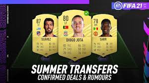 Latest fifa 21 players watched by you. Fifa 21 New Confirmed Summer Transfers Rumours W Diogo Jota Sarr Suarez More Youtube