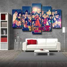 Jul 22, 2021 · at dragon ball z official merch store, everything we promise revolves around our mission of accommodating a huge number of dragon ball z lovers that can rarely find a place that sell a wide ranged of products and all licensed. Dragon Ball Z Family Saiyanjins Warriors Classic 5pc Canvas Prints Wall Art Saiyan Stuff